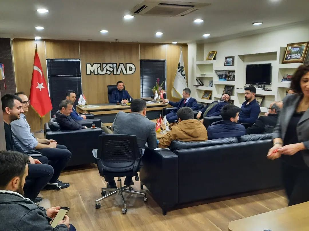 Sayın Ersoy MUTLU ve heyeti derneğimize ziyarette bulundular